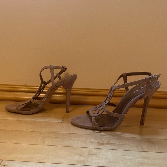 Reiss Pina Knot High Heel Sandal in Rose size 38 - Picture 11 of 12